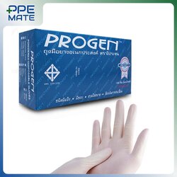 ถุงมือแพทย์ S M Lมีแป้ง