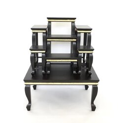 โต๊ะหมู่ 7 หน้า 6 พิกุลโอ๊ค ขาหลุยส์