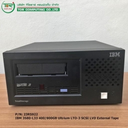 [TorCompTH Thailand - ขาย จำหน่าย ราคา] IBM 3580-L33 400/800GB Ultrium LTO-3 SCSI LVD External Tape Drive (refurbished)