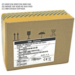 New, IBM 00W1236 00W1240 [TorCompTH Thailand - ขาย จำหน่าย ราคา] IBM 900GB 10K 6Gb SAS 2.5in HDD for IBM DS3524 EXP3524