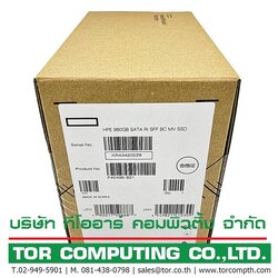 NEW HP P40498-B21 [TorCompTH Thailand ขายจำหน่าย ราคา] HP 960GB 6G 2.5in SATA RI SFF BC MV SSD PM863 with Tray for DL380 G10