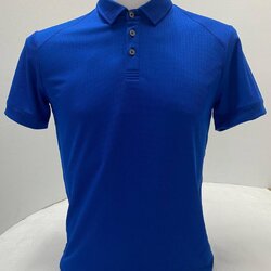 POLYGAN เสื้อโปโลสปอร์ต SUPER FLOW ปกเชิ๊ตคลาสสิค สีน้ำเงิน