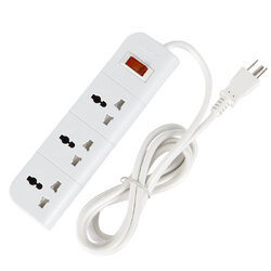 ปลั๊กไฟ3ขา 3เมตรกันกระชาก หัวปลั๊กมี3ขา