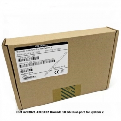 IBM 42C1820 42C1821 42C1822 [TorCompTH - ขาย จำหน่าย ราคา] IBM Brocade 10Gb Dual-port for System x (NEW)