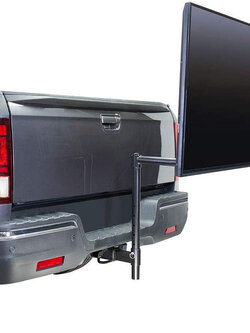 MI-380 TailGate TV Mount ขาแขวนทีวี ขาตั้งทีวี สำหรับติดตั้งกับตัวลากจูง(Trailer Hitch) ขนาด 2 นิ้ว, Max VESA 400x400 (mm.), Weight Capacity 25 Kg.