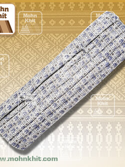 ที่นอนระนาดผ้าพื้นเมือง ที่นอนสุขภาพ ไม่ปวดหลัง 5ฟุต(150x200 Cm) //Wave mattresses Spa//Our traditional roll-up Thai Mattress is hand stuffed with natural kapok.