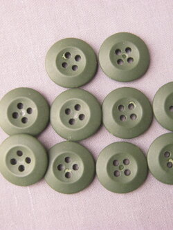 กระดุม ชุดทหาร พลาสติก