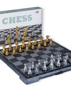 หมากรุกสากลแม่เหล็ก Gold&Silver Magnetic Chess