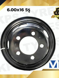 กะทะล้อรถบรรทุก 6.00x16 5 รู ยี่ห้อ MX สำหรับรถบรรทุกขนาดเล็ก