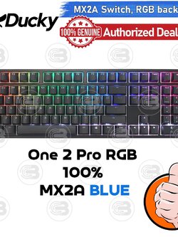 [CoolBlasterThai] Ducky One 2 Pro RGB BLUE MX2A Switch 100% TH/EN