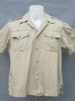 เสื้อทหาร WWII Khaki Military Uniform Shirt USMC