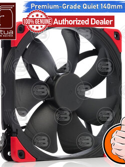 [CoolBlasterThai] Noctua NF-A14 PWM Chromax.Black.Swap PC Fan Case (size 140 mm.) ประกัน 6 ปี