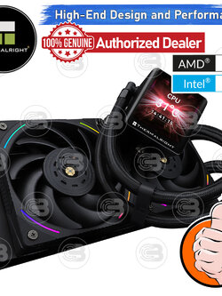 [CoolBlasterThai] Thermalright FROZEN VISION 240 BLACK ARGB AIO Liquid CPU Cooler (AM5/LGA1851 Ready) ประกัน 6 ปี