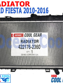 หม้อน้ำ ฟอร์ด เฟียสต้า ปี 2010 - 2016 เครื่อง 1.5 1.6 cc ออโต้ RD0047 Cool Gear แท้ รหัส 422176-2360 RADIATOR FORD FIESTA AUTO อะไหล่ รถยนต์