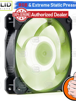 [CoolBlasterThai] GELID RADIANT 12CM (120mm) Extreme Performance RGB Fan Case ประกัน 5 ปี