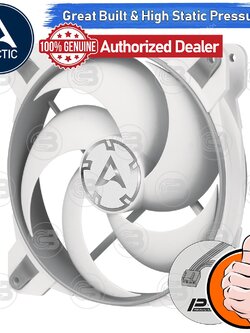 [CoolBlasterThai] ARCTIC BioniX P140 Grey-White Pressure-optimised with PWM PST(size 140 mm.) PC Fan Case ประกัน 10 ปี