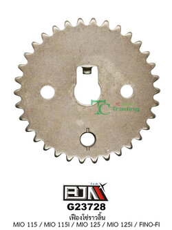 G23728 เฟืองโซ่ราวลิ้น MIO 115 / MIO 115I / MIO 125 / MIO 125I / FINO-FI