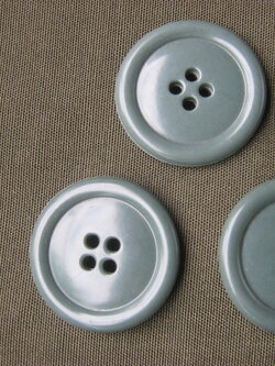 กระดุมสำหรับซ่อมเสื้อทหารสีเขียวทนไฟ