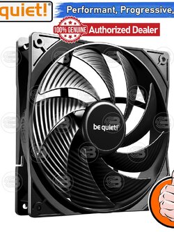 [CoolBlasterThai] Be Quiet Pure Wings 3 140 PWM high-speed PC Fan Case (BL109) ประกัน 3 ปี