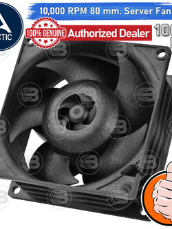 [CoolBlasterThai] ARCTIC S8038-10K 10,00 RPM (size 80 mm.) Fan Case ประกัน 6 ปี