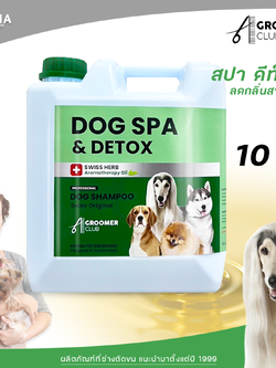 KEVINA dog shampoo SPA Swiss Herb for a professional groomer 10 Liter