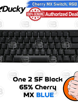 [CoolBlasterThai] Ducky One 2 SF BLACK RGB BLUE MX Switch 65% TH/EN