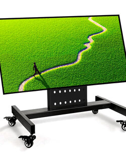 V-Star YD-602 ขาตั้งทีวี, จอ InterActive, Touchscreen 32"- 65" แบบเงยหน้า+มีล้อเลื่อน, Max VESA 600x400 mm., Weight Capacity 50 Kg.