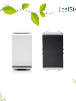 สวิตช์ไฟทางเดียว รุ่นลีฟ LeafStyle 1M size 1 way switch PHILIPS