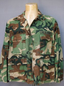 ลายพราง woodland ผ้าฝ้าย Large Regular