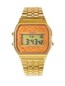 Casio Standard นาฬิกาข้อมือ สายสแตนเลส รุ่น A159WGEA-9ADF - สีทอง