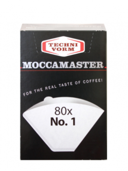 Moccamaster Filter Paper No. 1 (สีขาว)