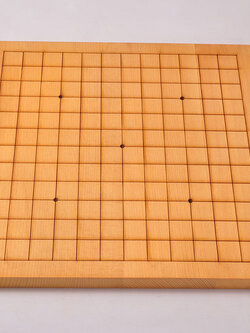 กระดานหมากล้อมไม้Torreya 9/13 เส้น