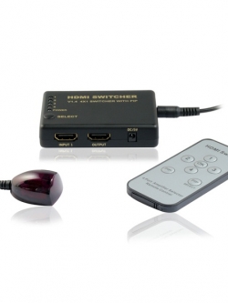 SL412R4K 4-Ports 4K x 2K (340MHz) HDMI Auto Selector with PIP Function