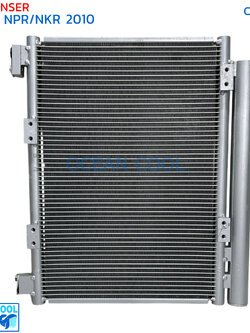 แผงแอร์ อีซูซุ เดก้า NPR / NKR ปี 2010 CD0118 ท่อน้ำยาแปะข้าง หนา 16มม ท่อน้ำยา 56แถว ระบายดี Condenser for isuzu deca npr เอ็นพีอาร์ คอยล์ร้อน คอนเดนเซอร์ รังผึ้งแอร์ แผงรังผึ้ง
