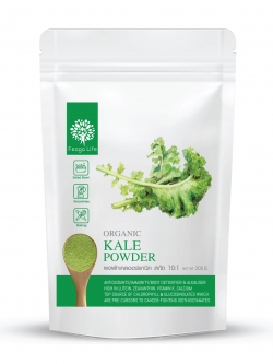 ผงผักเคล สกัดเข้มข้น 10x ผักผง KALE SUPERFOOD POWDER ยี่ห้อ Feaga Life 200 กรัม ผง Superfood (ผักผง ซุปเปอร์ฟู้ด) คุณภาพพรีเมี่ยม