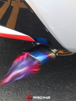 ปลายท่อ Toyota Corolla Cross , Honda HR-V E:HEV สี Titanium