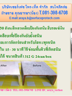 spalxper ps30 สังกะสีเหลวเคลือบป้องกันสนิม สีบรอนซ์เงิน