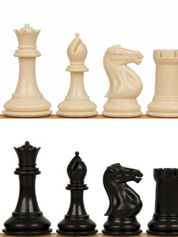 3 3/4" Conqueror Series Plastic Chess Pieces ตัวหมากรุกสากลคองเคอเรอร์
