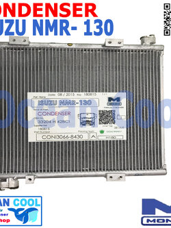 แผงแอร์ อีซูซุ NMR 130 ปี 2009 เอ็นเอ็มอาร์ 130 แรง รถบรรทุก CD0065 CONDENSER รังผึ้งแอร์ แผงรังผึ้ง แผงคอยล์ร้อน คอนเดนเซอร์ อะไหล่ แอร์ รถยนต์