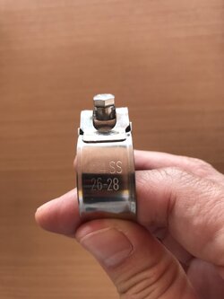 เข็มขัดรัดท่อสแตเลส304 ปลอกรัด 26-28 มม. สาย รัด ท่อ ส แตน เลส กิ๊บ รัด ท่อ ส แตน เลส ปลอก รัด ท่อ ส แตน เลส อย่างดี#2628304