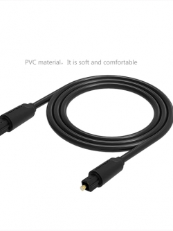 VENTION Black-1 Toslink Optical SPDIF Digital audio cable lenght 2.0m