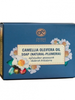 สบู่น้ำมันเมล็ดคามีเลีย (สำหรับผิวกาย) สูตรธรรมชาติ กลิ่นลีลาวดี
