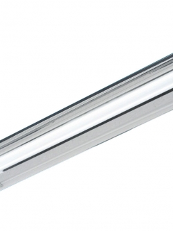 แผ่นสะท้อนแสงอเนกประสงค์ + คลิปล๊อคหลอด 1x36W ขนาด กว้าง 120 x ยาว 1180 x สูง 40 mm.