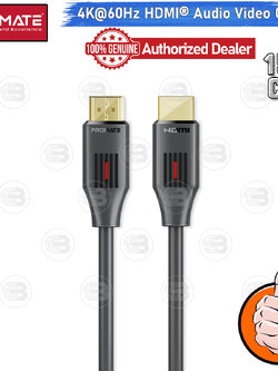 [CoolBlasterThai] PROMATE HDMI To HDMI 4K@60Hz 1.5M (PROLINK4K60-150) (2Y Warranty)