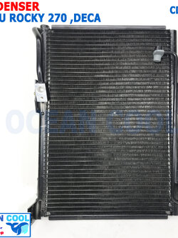 แผงแอร์ อีซูซุ ร็อกกี้ 270 , เดก้า ไดเออร์ เกลียว KK134a กลางแปะ R12 CD0144 Condenser For isuzu Rocky 270 , Deca รังผึ้งแอร์ แผงรังผึ้ง แผงคอยล์ร้อน