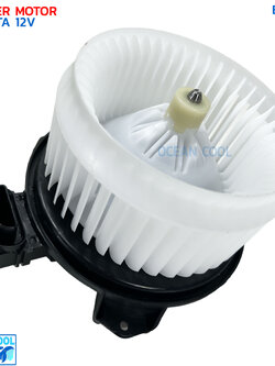 โบลเวอร์ คูโบตา 12 โวลต์ BW0122 BLOWER MOTOR KOBUTA 12V มอเตอร์พัดลมแอร์ โบเวอร์ พัดลม แอร์