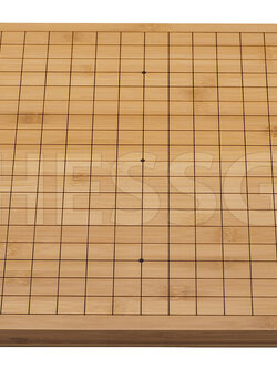 กระดานหมากล้อมไม้ไผ่ 19 เส้น