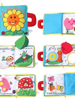 หนังสือผ้า Baby Peekaboo Book