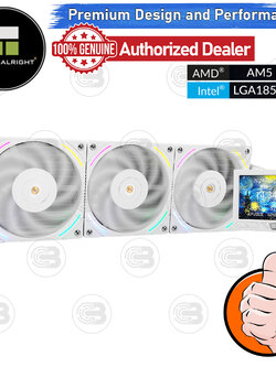 [CoolBlasterThai] Thermalright Mjolnir Vision 360 WHITE ARGB AIO Liquid CPU Cooler (AM5/LGA1851 Ready) ประกัน 5 ปี