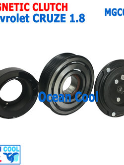 คลัชคอมแอร์ เชฟโรเลต ครูซ 1.8 คอนโทรลวาล์ว MGC0066 Compressor Clutch For Chevrolet Cruze 1.8 หน้าคลัชคอมแอร์ มู่เล่คลัช ชุดคลัช control valve